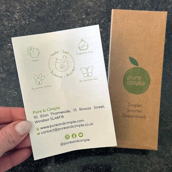 🍏 Pure & Cimple Prebiotic Moisturizer // Polyglutamic Acid & Ceramide NP ~ NIB! - Picture 4 of 8